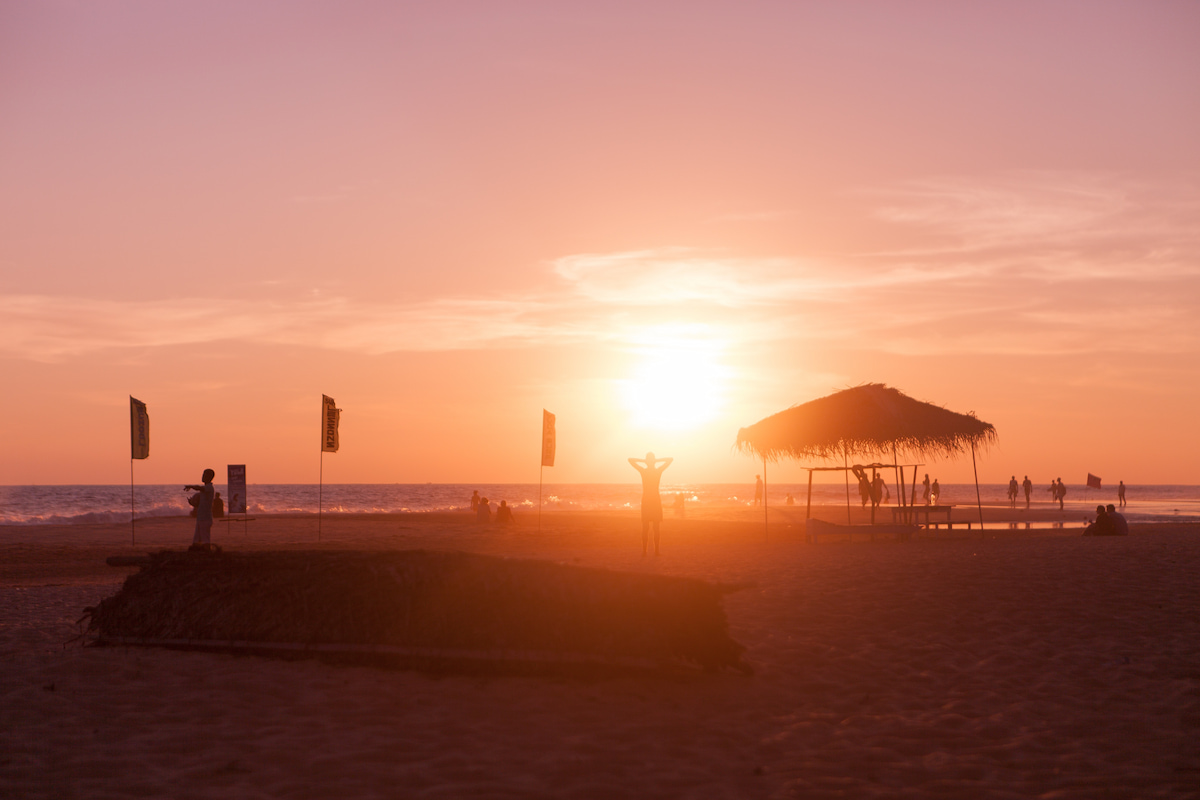 Hikkaduwa plage